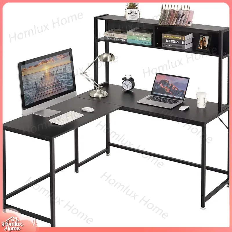 Desk Setup L Shaped - 헤비 듀티 게이밍 데스크 (RGB 조명
