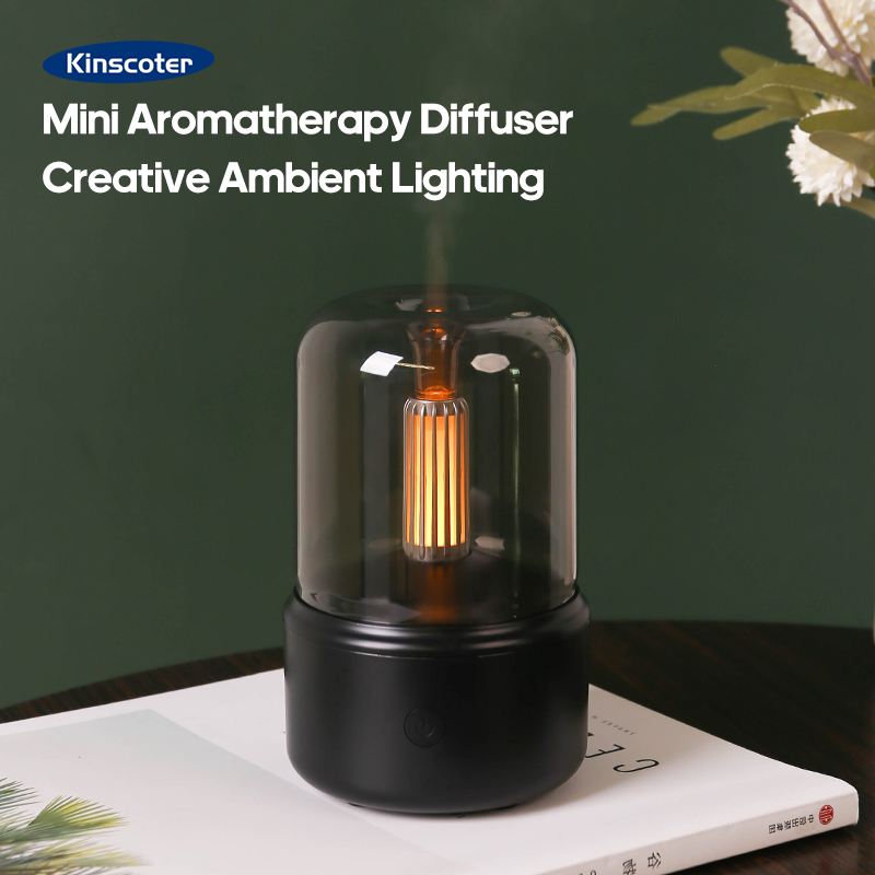 Desk Setup Lamp - 빈티지 무드등 아로마 디퓨저 아로마테라피 미니