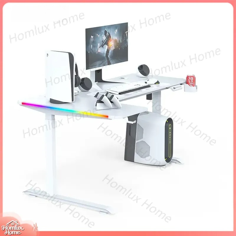 게이밍 데스크 높이 조절 가능 롱 워크스테이션 컴퓨터  - Desk Setup L Shaped 리뷰 및 가격