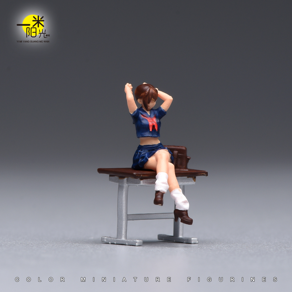 페인트칠된 미니어처, 1/87, 1/64 스케일, 일본 - Desk Setup With Tv 리뷰 및 가격