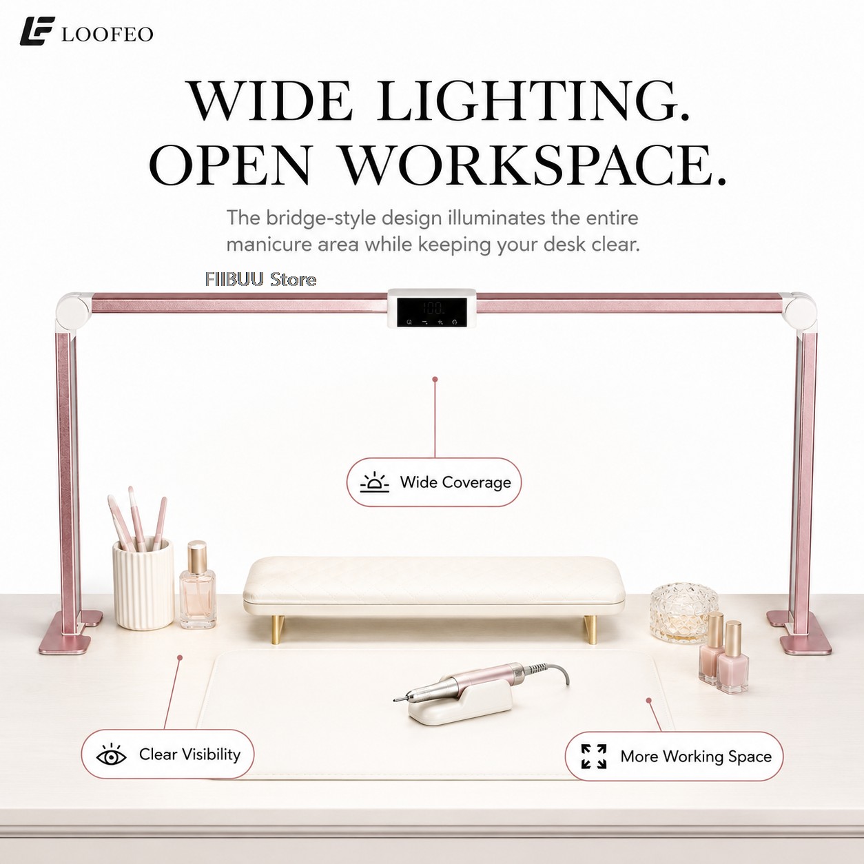 전문가용 LED 네일 데스크 램프, 매니큐어 테이블 네 - Desk Setup Lamp 리뷰 및 가격