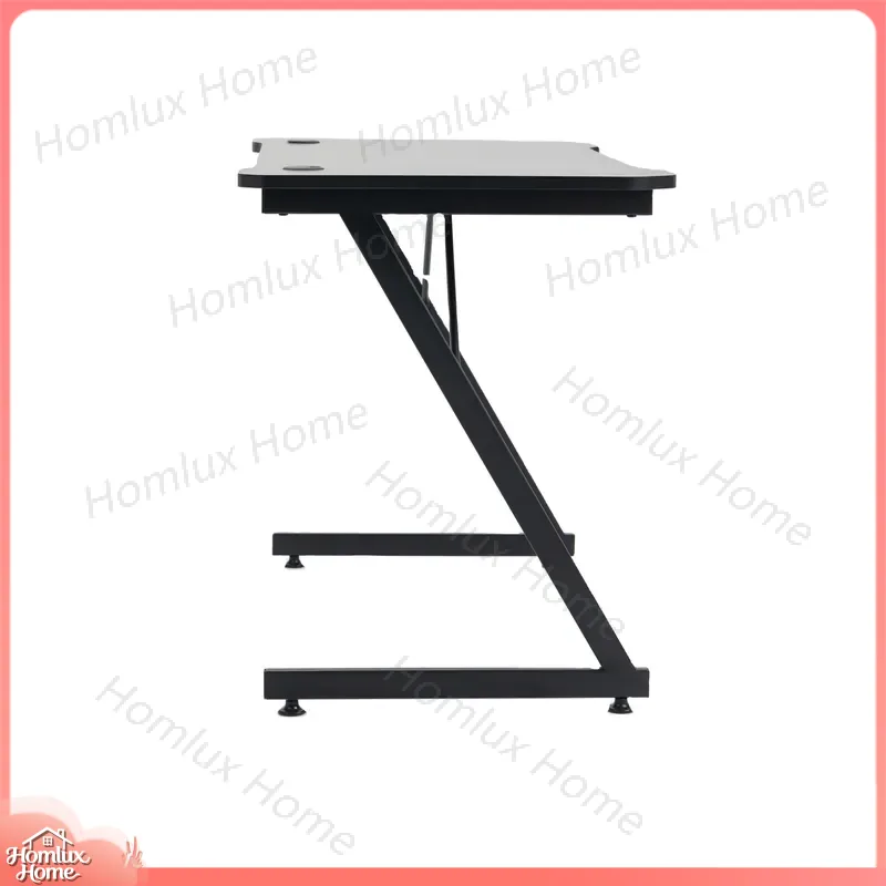 L자형 컴퓨터 책상, 나무와 금속 소재의 LED 조명이 - Desk Setup L Shaped 리뷰 및 가격